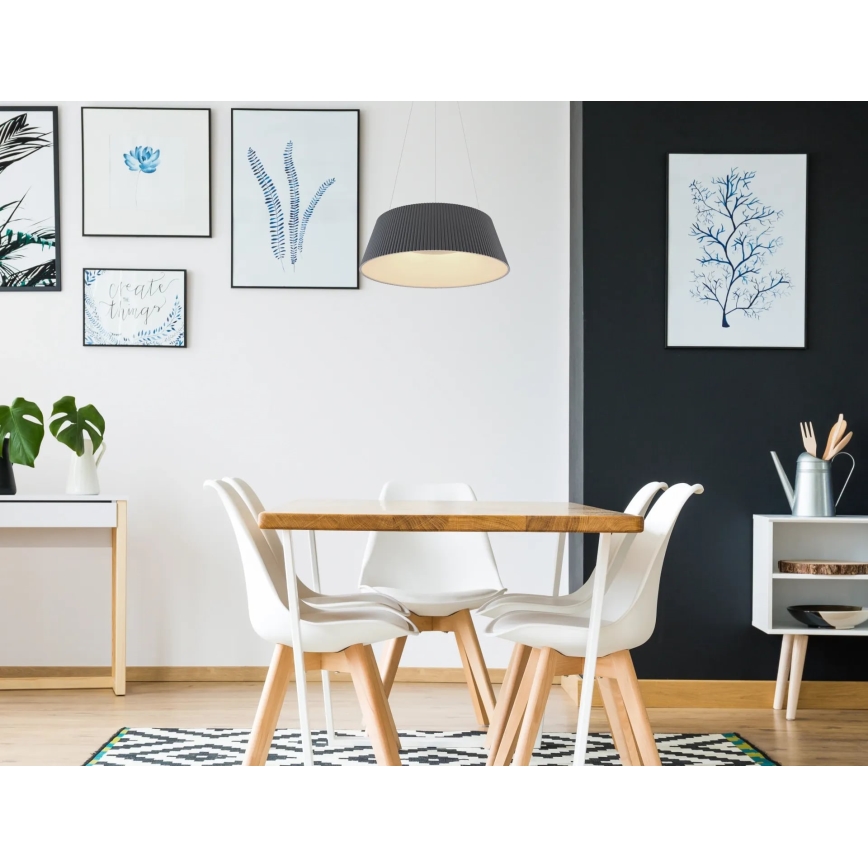 Globo - LED Stmievateľný luster na lanku LED/45W/230V 3000-6000K + diaľkové ovládanie