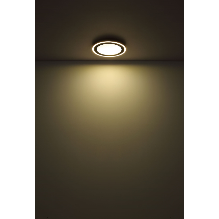 Globo - LED Stropné svietidlo LED/24W/230V 4000K pr. 34 cm čierna