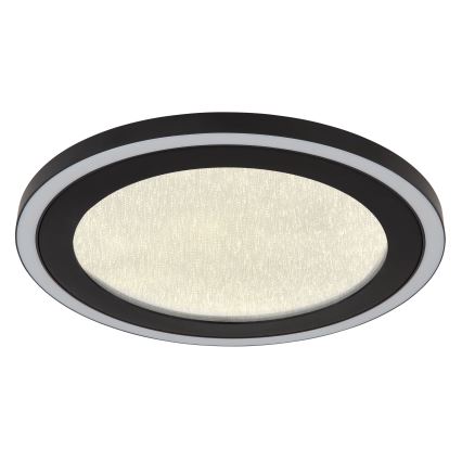 Globo - LED Stropné svietidlo LED/24W/230V 4000K pr. 34 cm čierna