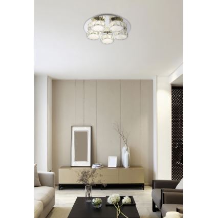 Globo - LED Stmievateľné stropné svietidlo LED/40W/230V 4000K pr. 40 cm