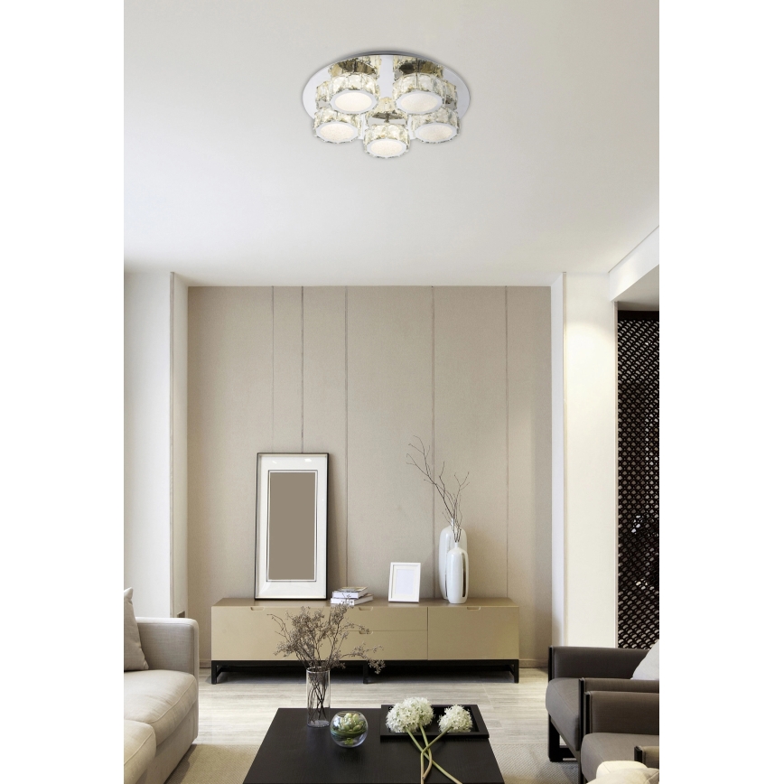Globo - LED Stmievateľné stropné svietidlo LED/40W/230V 4000K pr. 40 cm