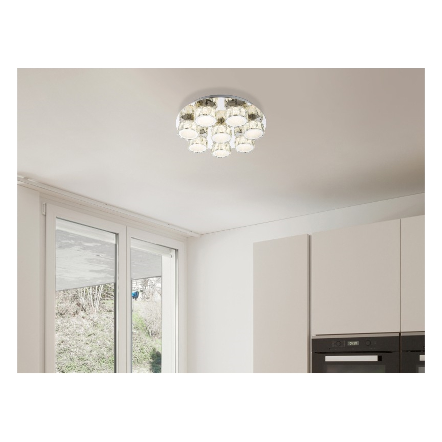 Globo - LED Stmievateľné stropné svietidlo LED/64W/230V 4000K pr. 50 cm