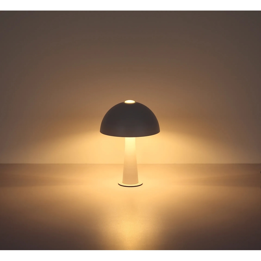 Globo - Stolová lampa 1xE14/25W/230V biela