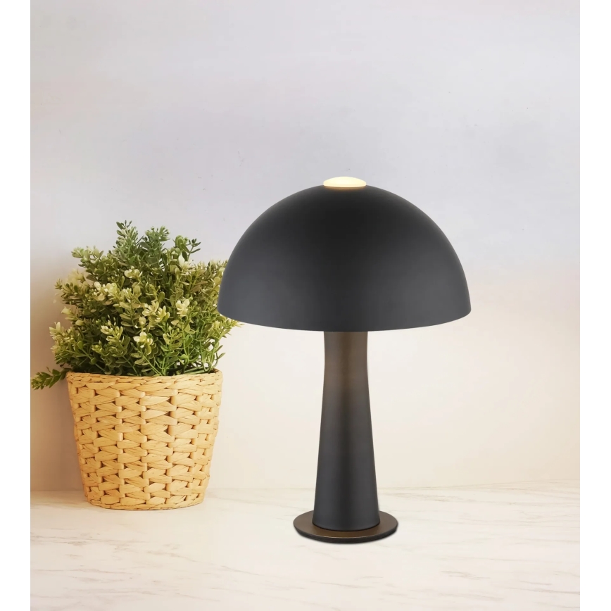 Globo - Stolná lampa 1xE14/25W/230V čierna