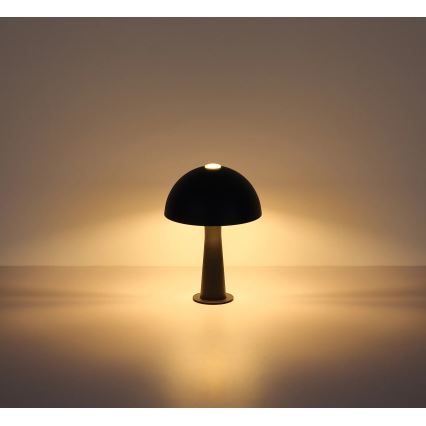 Globo - Stolná lampa 1xE14/25W/230V čierna