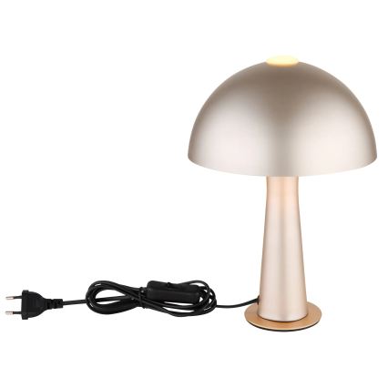 Globo - Stolná lampa 1xE14/25W/230V matný chróm