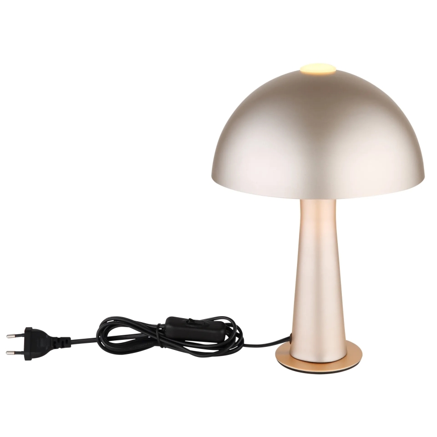 Globo - Stolná lampa 1xE14/25W/230V matný chróm