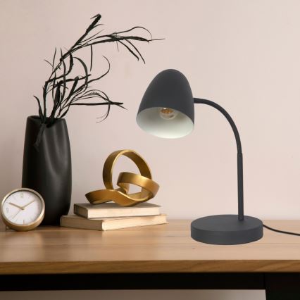 Globo - Stolná lampa 1xE14/25W/230V čierna