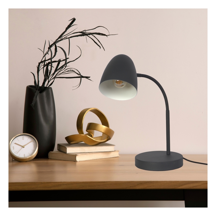 Globo - Stolná lampa 1xE14/25W/230V čierna