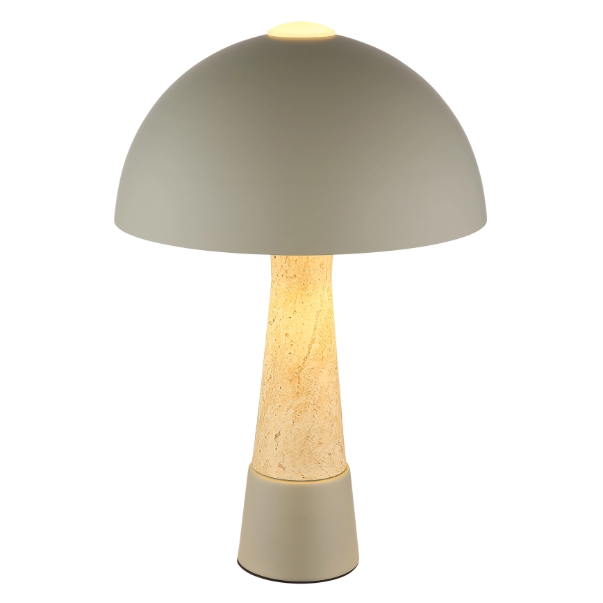 Globo - Stolová lampa 1xE27ILLU/40W/230V sivá