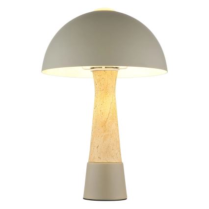 Globo - Stolová lampa 1xE27ILLU/40W/230V sivá