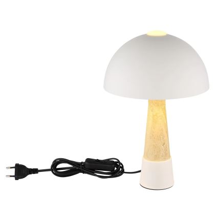 Globo - Stolná lampa 1xE27ILLU/40W/230V béžová