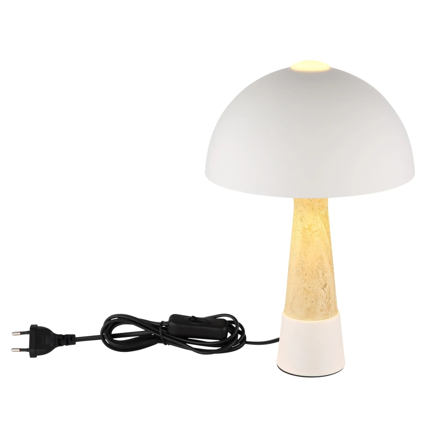 Globo - Stolná lampa 1xE27ILLU/40W/230V béžová