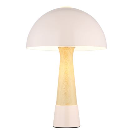 Globo - Stolná lampa 1xE27ILLU/40W/230V béžová