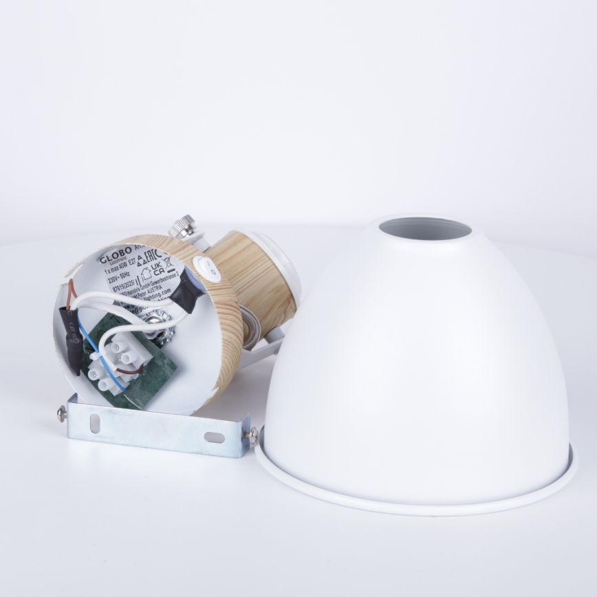 Globo - Nástenné bodové svietidlo 1xE27/40W/230V