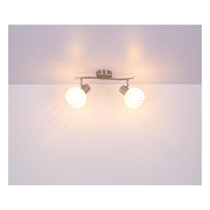 Globo - Bodové svietidlo 2xE27/40W/230V