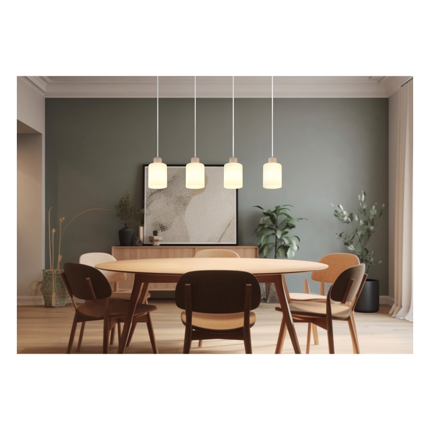 Globo - Luster na lane 4xE27/40W/230V