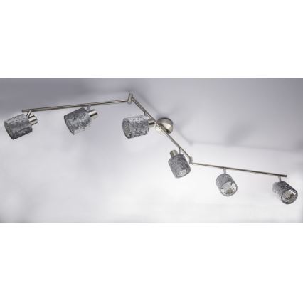 GLOBO 54122-6 - Bodové svietidlo ALYS 6xE14/8W/230V