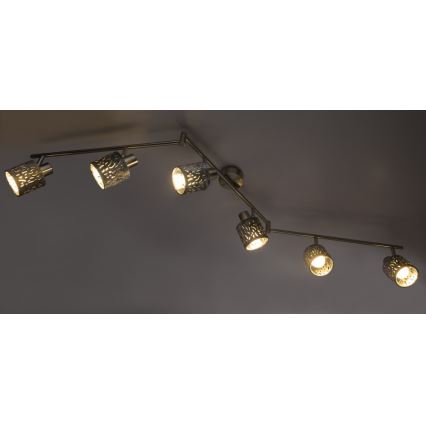 GLOBO 54122-6 - Bodové svietidlo ALYS 6xE14/8W/230V