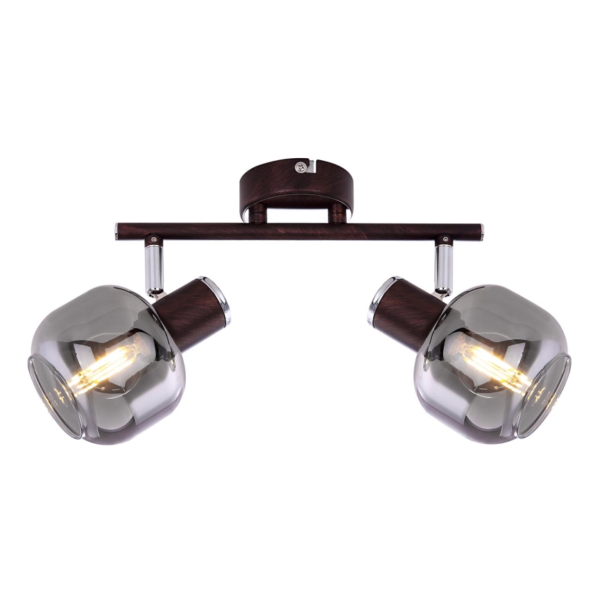 Globo 54303-2 - Bodové svietidlo PALLO 2xE14/40W/230V