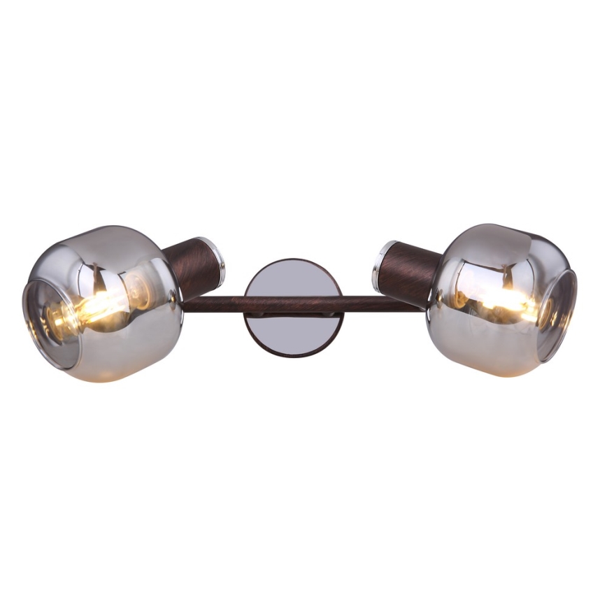 Globo 54303-2 - Bodové svietidlo PALLO 2xE14/40W/230V