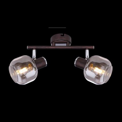 Globo 54303-2 - Bodové svietidlo PALLO 2xE14/40W/230V