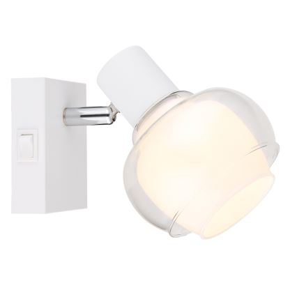 Globo - Nástenné bodové svietidlo 1xE14/40W/230V biela