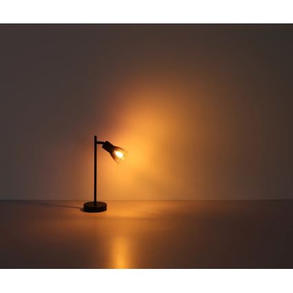 Globo - Stolná lampa 1xE14/25W/230V čierna