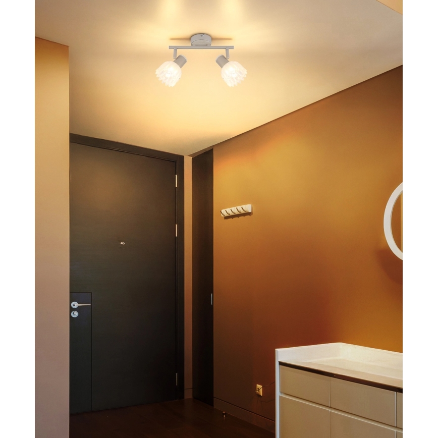 Globo - Bodové svietidlo 2xE14/40W/230V