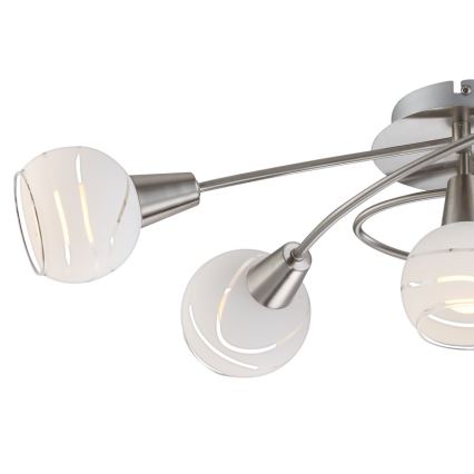 Globo 54341-5 - LED stropné svietidlo ELLIOTT 5xE14 / 4W / 230V