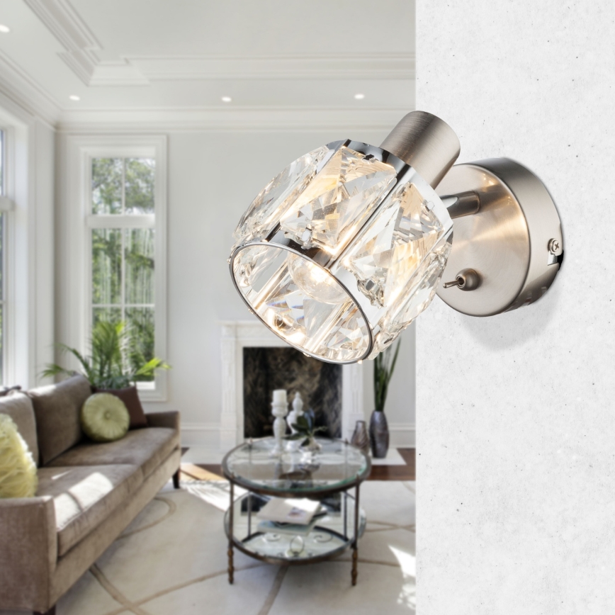 Globo - Nástenné bodové svietidlo 1xE14/40W/230V