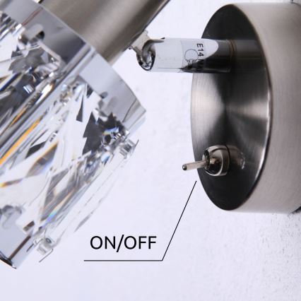 Globo - Nástenné bodové svietidlo 1xE14/40W/230V