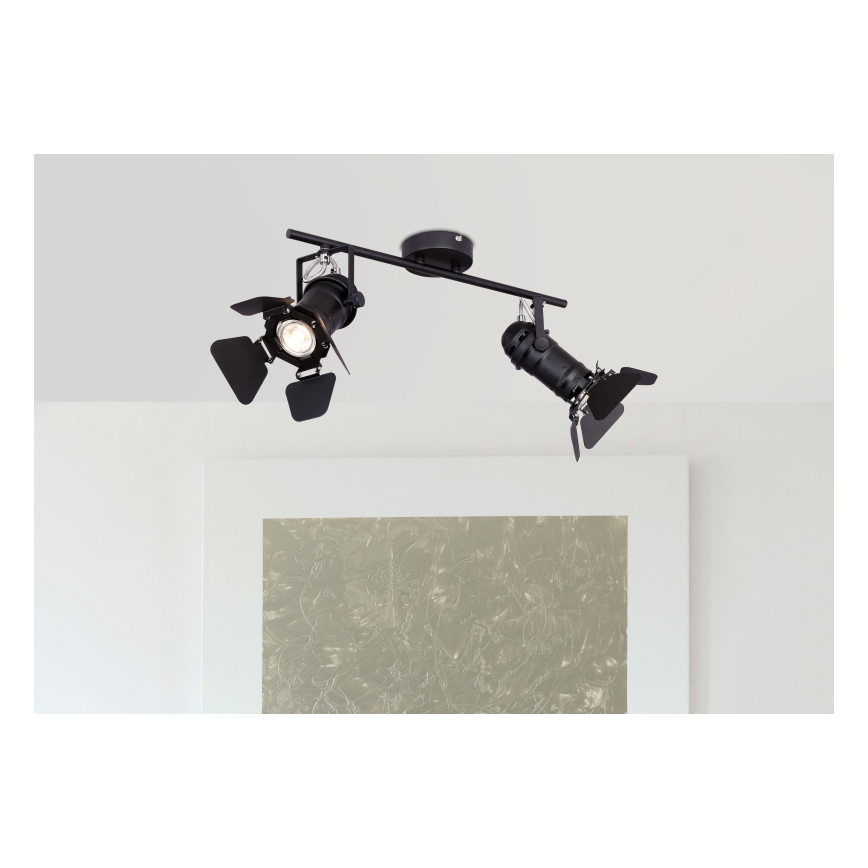 Globo - Bodové svietidlo 2xGU10/50W/230V