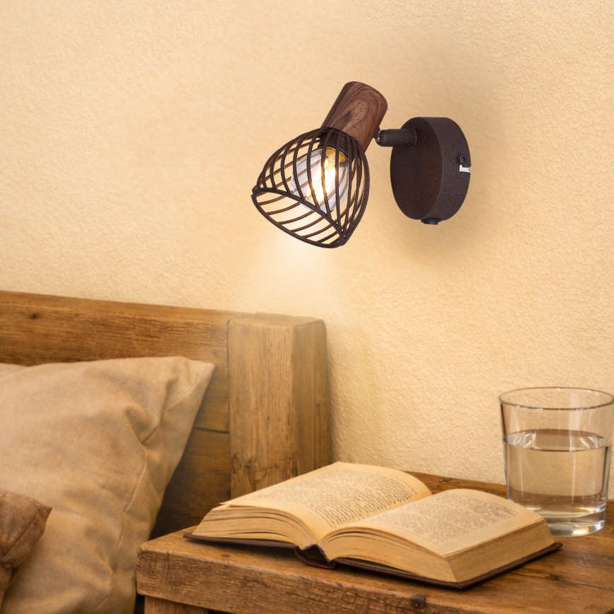 Globo 54817-1 - Nástenné bodové svietidlo ISABELLE 1xE14/40W/230V