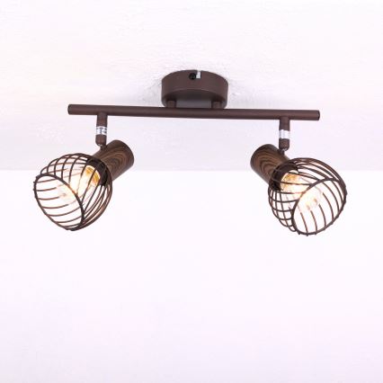 Globo 54817-2 - Bodové svietidlo ISABELLE 2xE14/40W/230V