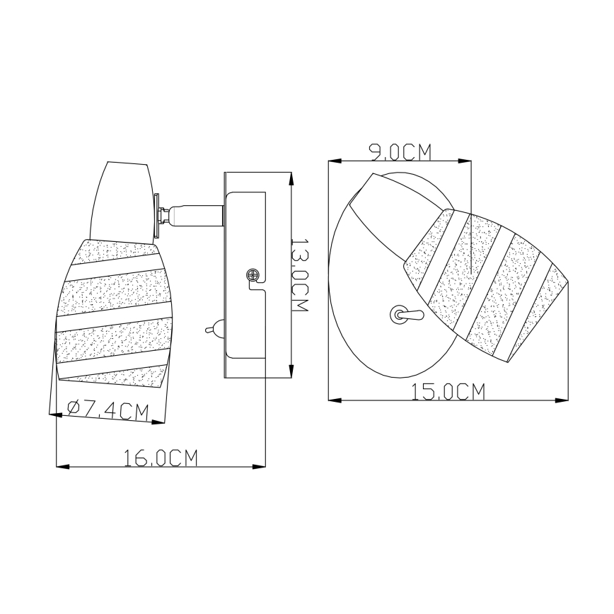 Globo - LED Stropné svietidlo LED/12W/230V
