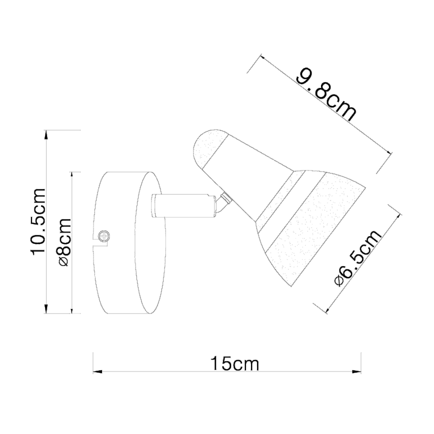 Globo - LED Nástenné bodové svietidlo LED/4W/230V