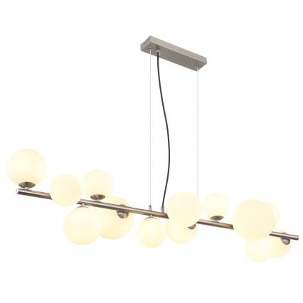 Globo - LED Stojacia lampa 13xG9/3,5W/230V biela