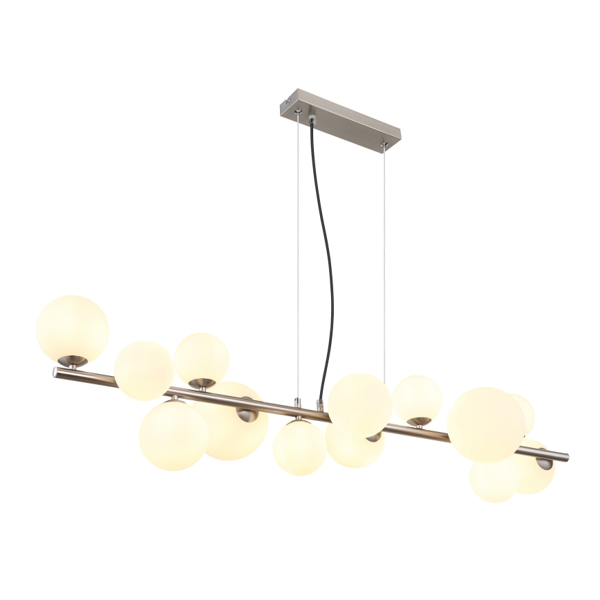 Globo - LED Stojacia lampa 13xG9/3,5W/230V biela