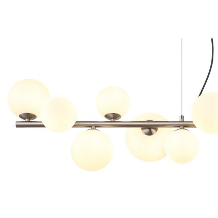 Globo - LED Stojacia lampa 13xG9/3,5W/230V biela