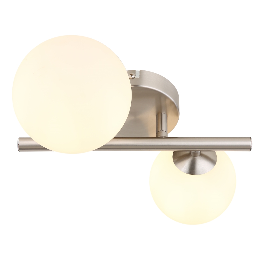 Globo - LED Prisadený luster 2xG9/3W/230V matný chróm
