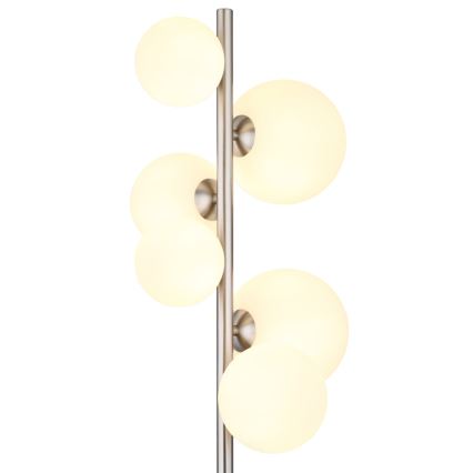 Globo - LED Luster na lanku 6xG9/3,5W/230V biela