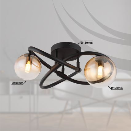 Globo - LED Prisadený luster 2xG9/3,5W/230V 3000K