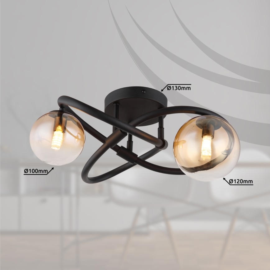 Globo - LED Prisadený luster 2xG9/3,5W/230V 3000K