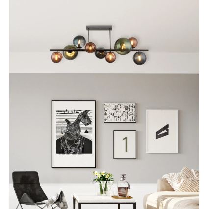 Globo - LED luster na tyči 9xG9/3,5W/230V