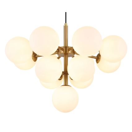 Globo - Luster na lanku 13xG9/5W/230V pr. 56 cm zlatá