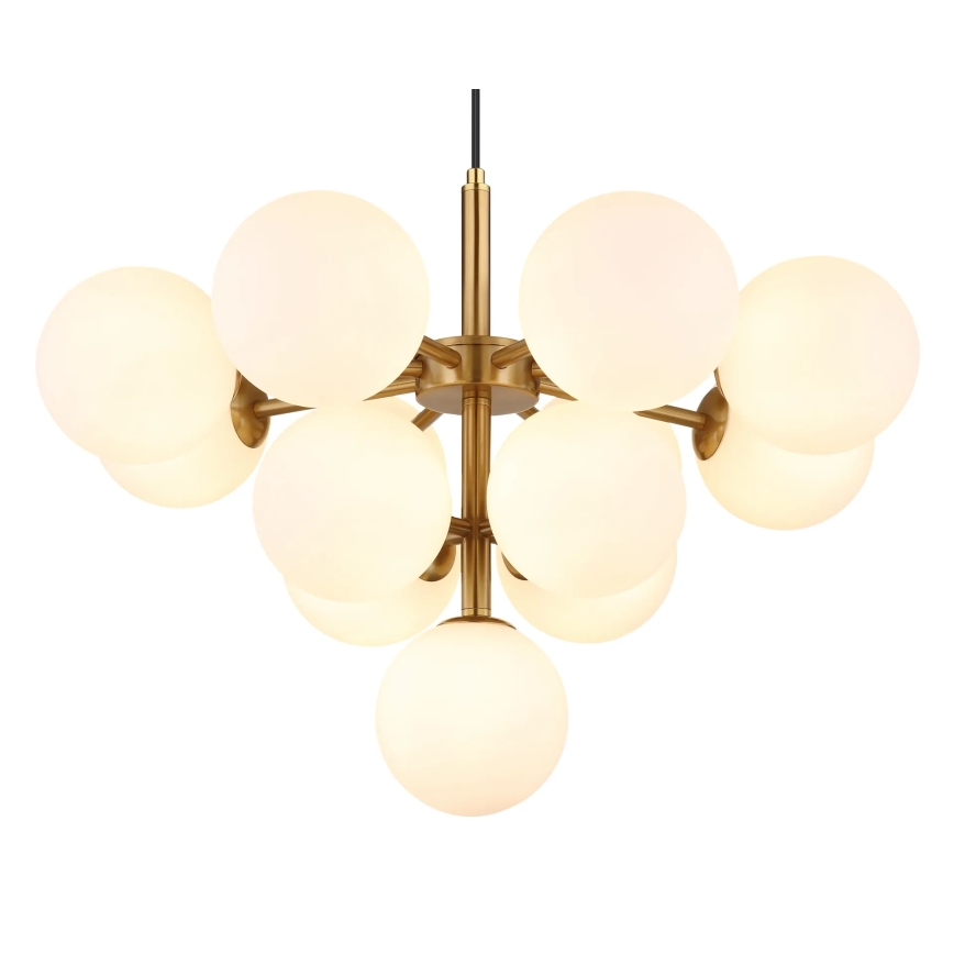 Globo - Luster na lanku 13xG9/5W/230V pr. 56 cm zlatá