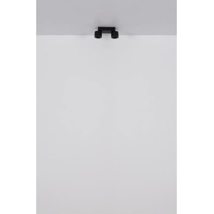 Globo - LED Bodové svietidlo 2xLED/6W/230V čierna