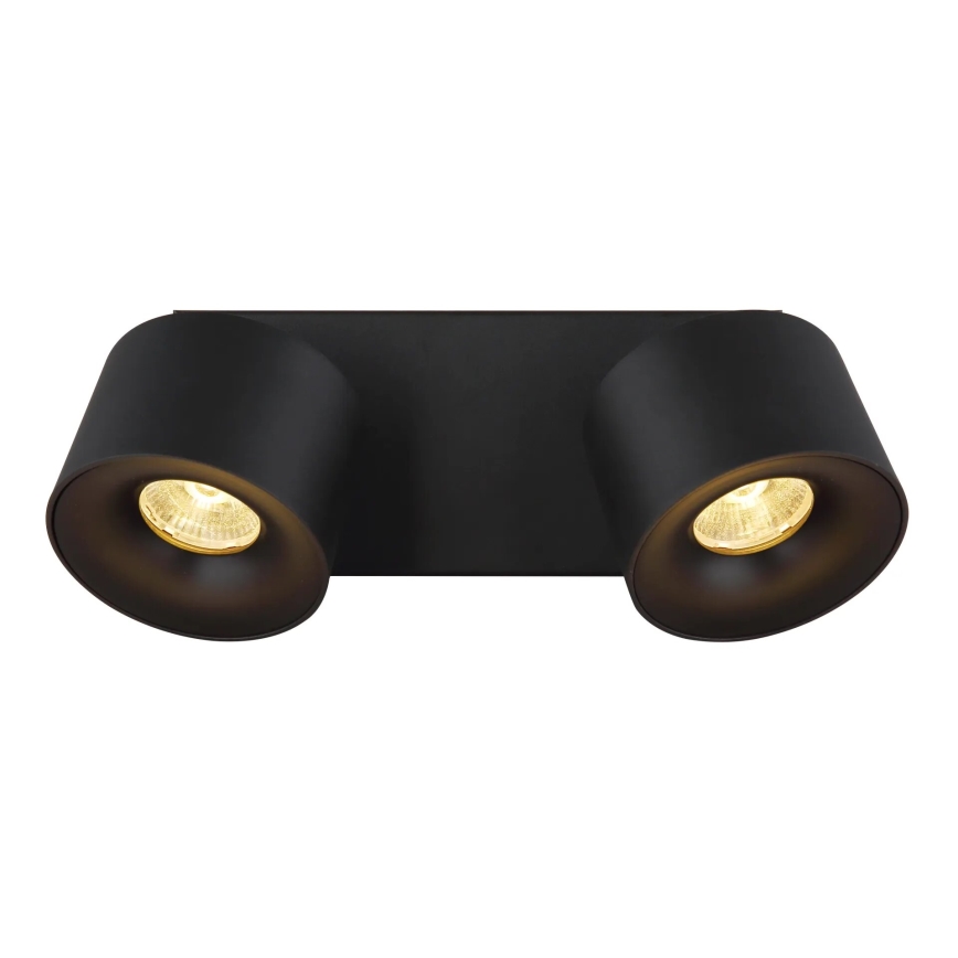 Globo - LED Bodové svietidlo 2xLED/6W/230V čierna