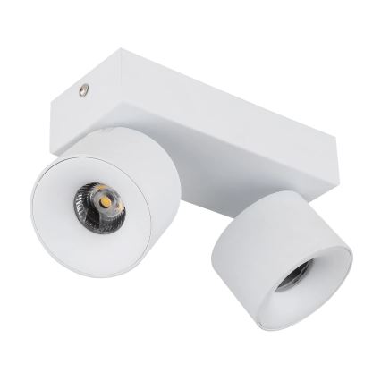 Globo - LED Bodové svietidlo 2xLED/6W/230V biela